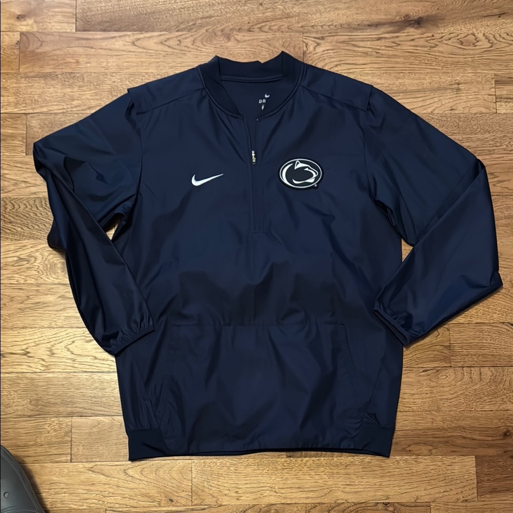Nike Blue Windbreaker Lightweight Athletic Jacket
